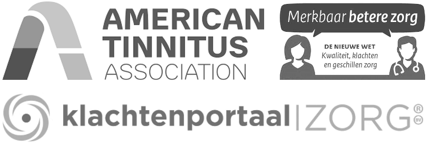 Still Tinnitus en Roel van Gorkum zijn lid van de American Tinnitus Association, Klachtenportaal Zorg en de WKKGZ