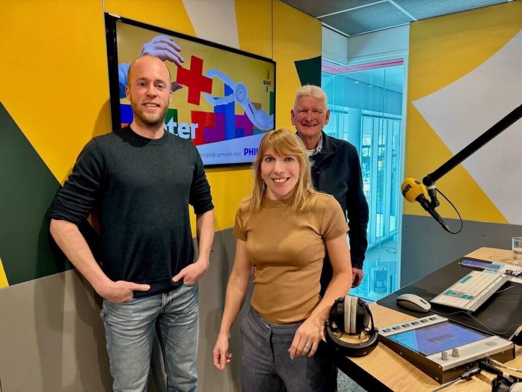 Still Tinnitus developer Roel van Gorkum at the Netherlands’ leading news radio station to discuss our promising scientific publication.